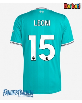 Liverpool Giovanni Leoni #15 Tricou Fotbal Replică 2025-26 Barbati Treilea